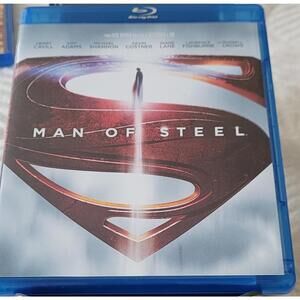 Man of Steel [Blu-ray DVD Special Features Disc 3-Disc Set ] 2013 Henry Cavill